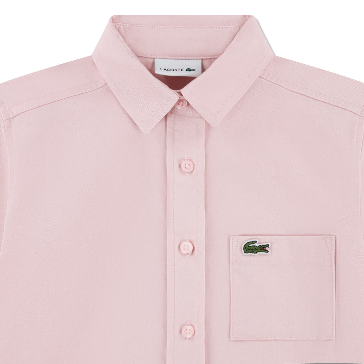 LACOSTE ROBE PLISSÉE EN POPELINE