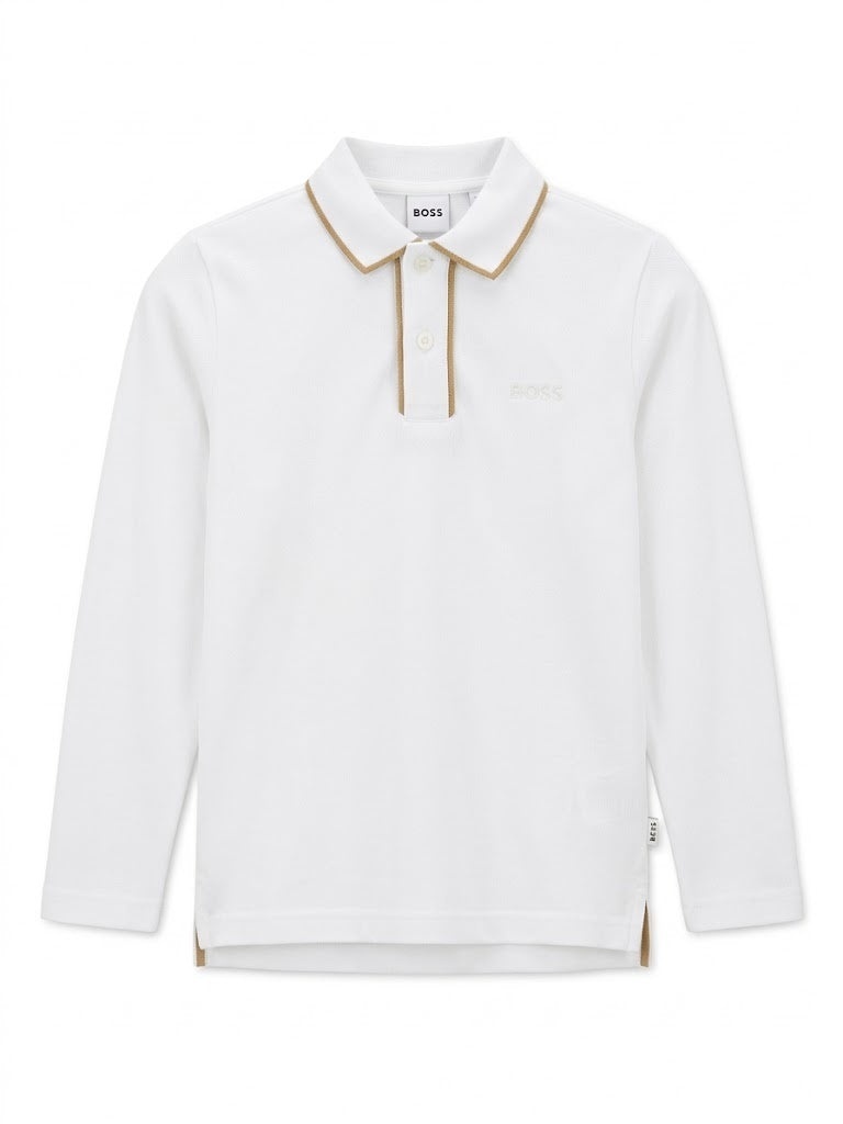 BOSS POLO MANCHES LONGUES