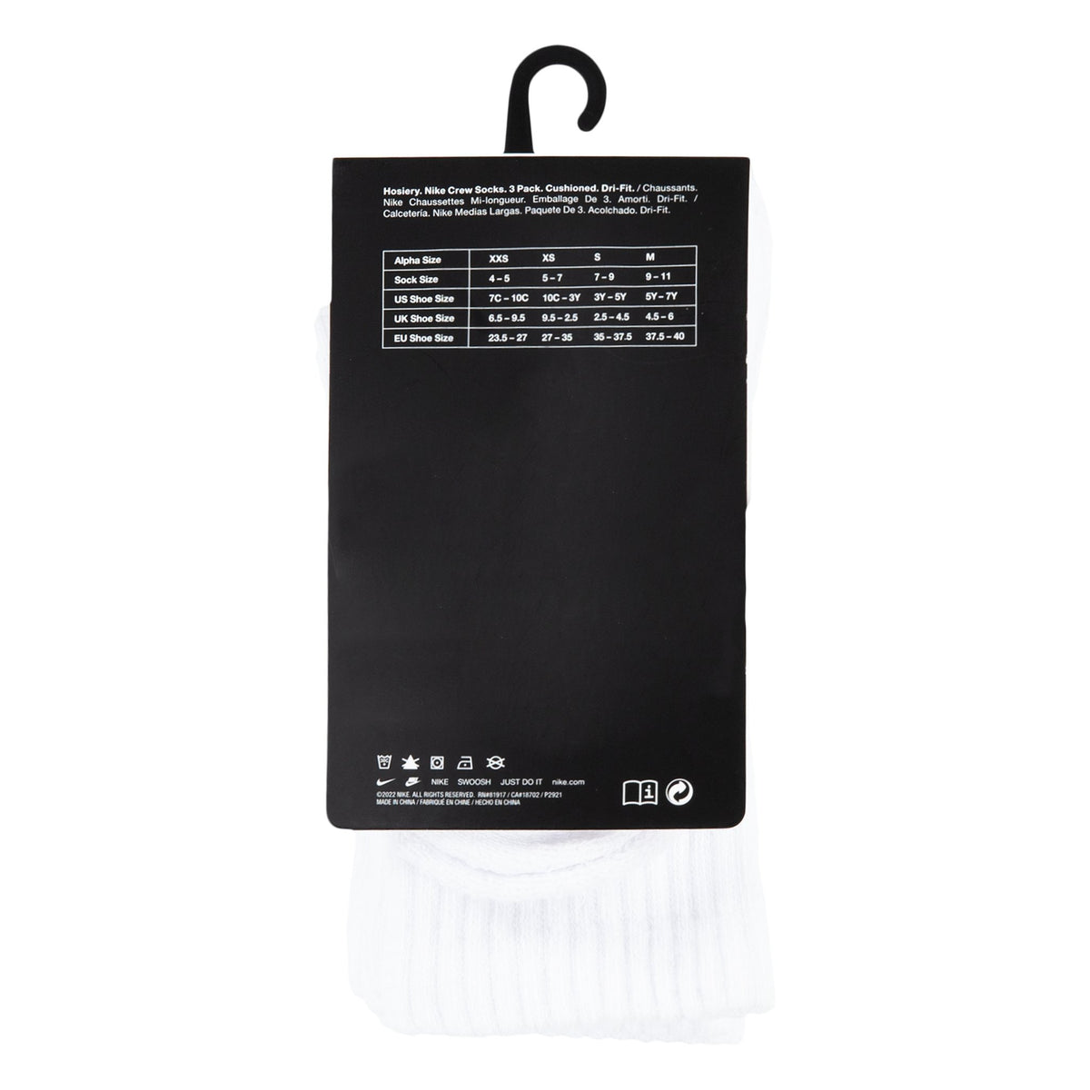NIKE CHAUSSETTES MI-HAUTES DRI-FIT