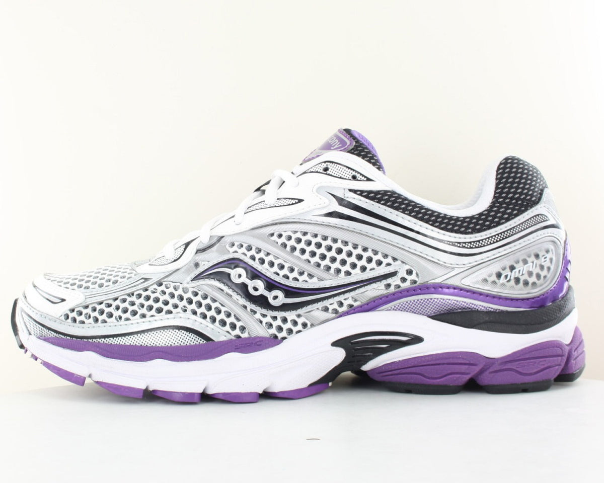 SAUCONY OMNI 9 BLANC ET VIOLET