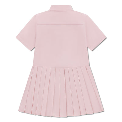 LACOSTE ROBE PLISSÉE EN POPELINE