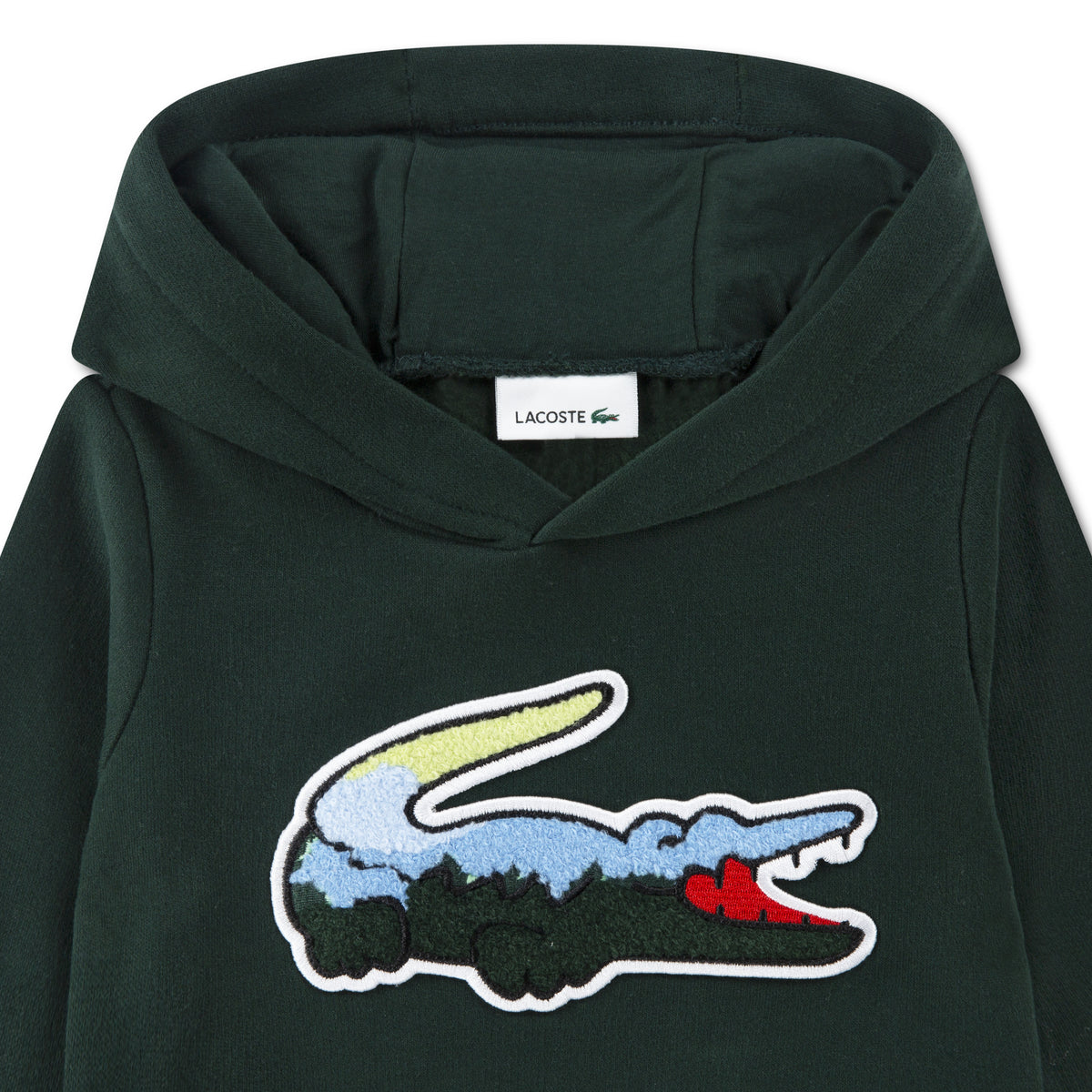 LACOSTE SWEAT À CAPUCHE CHENILLE BÉBÉ