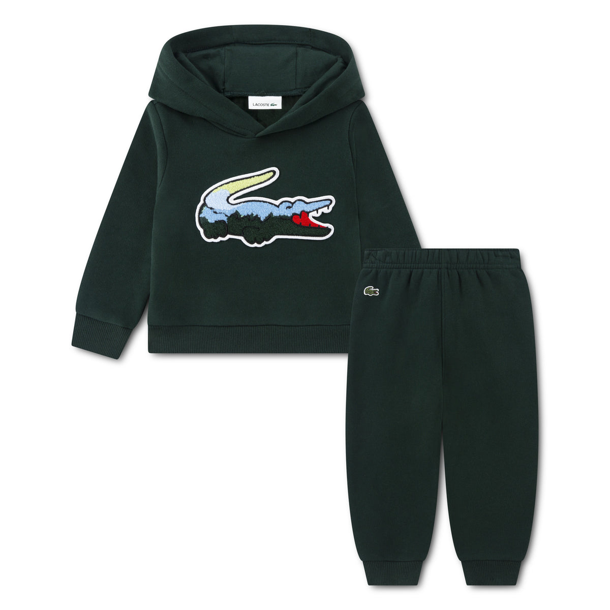 LACOSTE SWEAT À CAPUCHE CHENILLE BÉBÉ