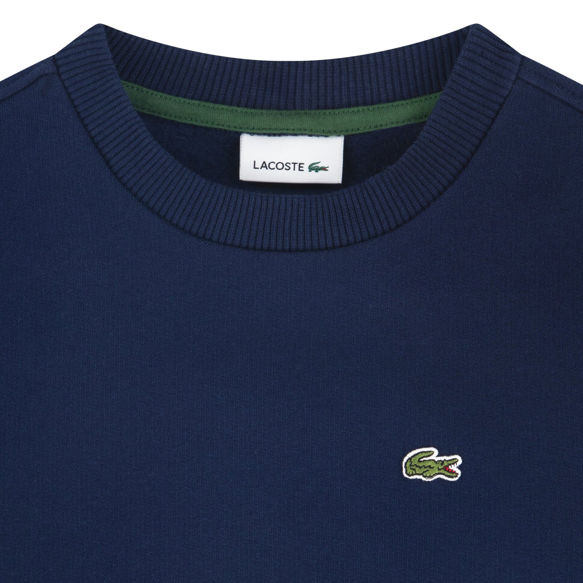LACOSTE SWEAT MOLLETON