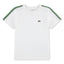 LACOSTE TEE-SHIRT À BANDES