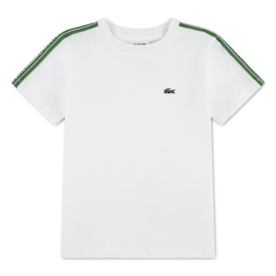 LACOSTE TEE-SHIRT À BANDES