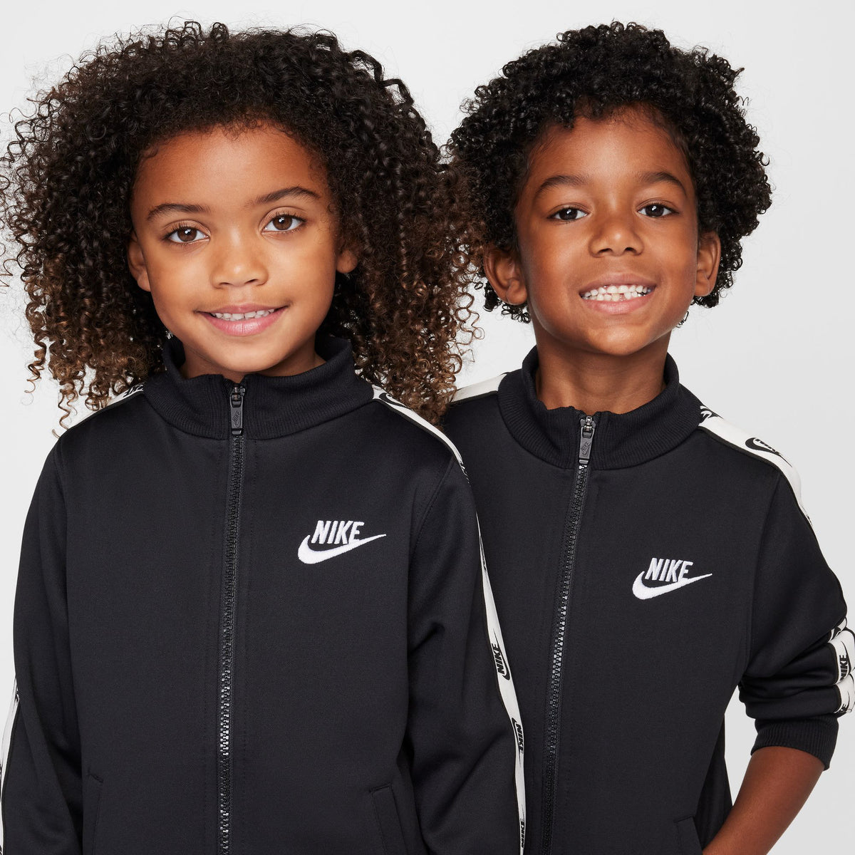 NIKE ENSEMBLE VESTE ZIPPÉE À BANDES LOGO