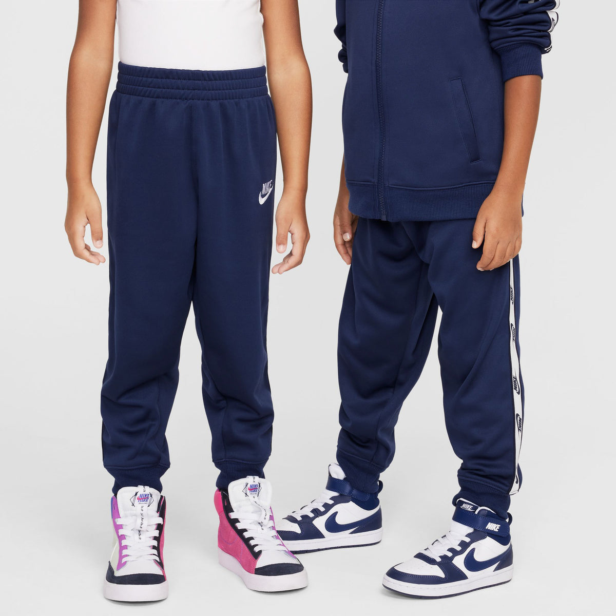NIKE ENSEMBLE VESTE ZIPPÉE À BANDES LOGO