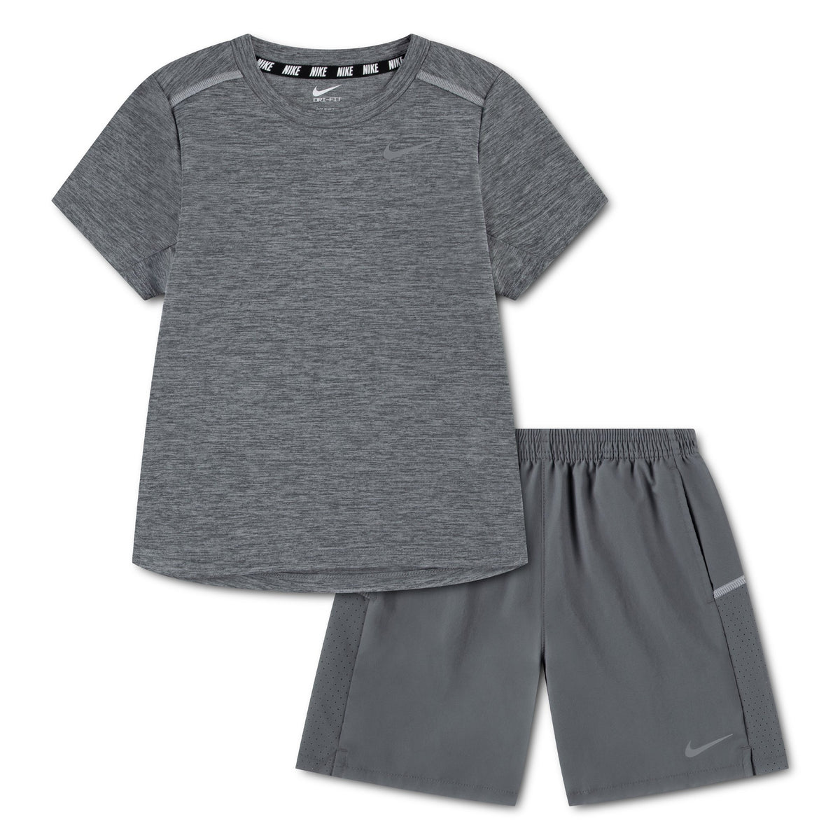 NIKE ENSEMBLE TEE-SHIRT ET SHORT DRI-FIT MILER