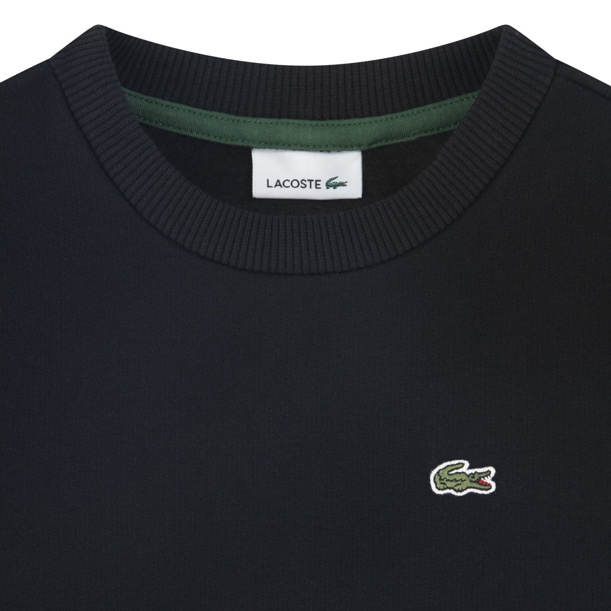 LACOSTE SWEAT MOLLETON