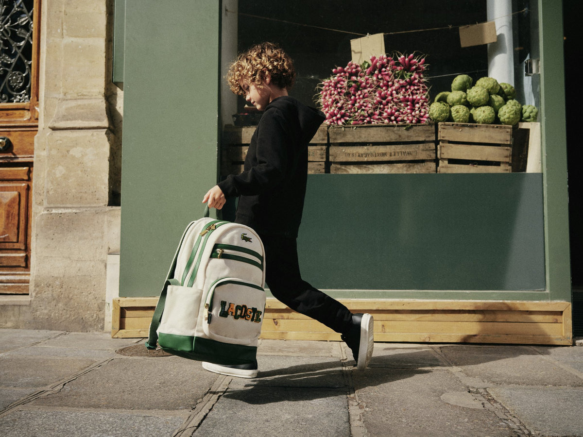 LACOSTE JOGGING MOLLETON NOIR