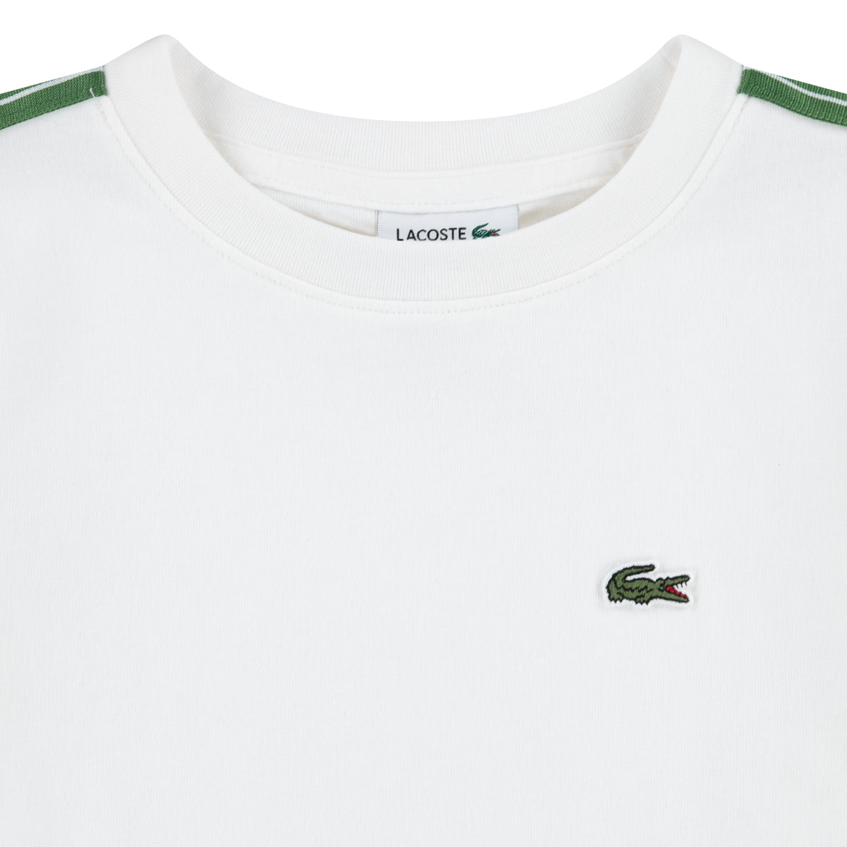 LACOSTE TEE-SHIRT À BANDES