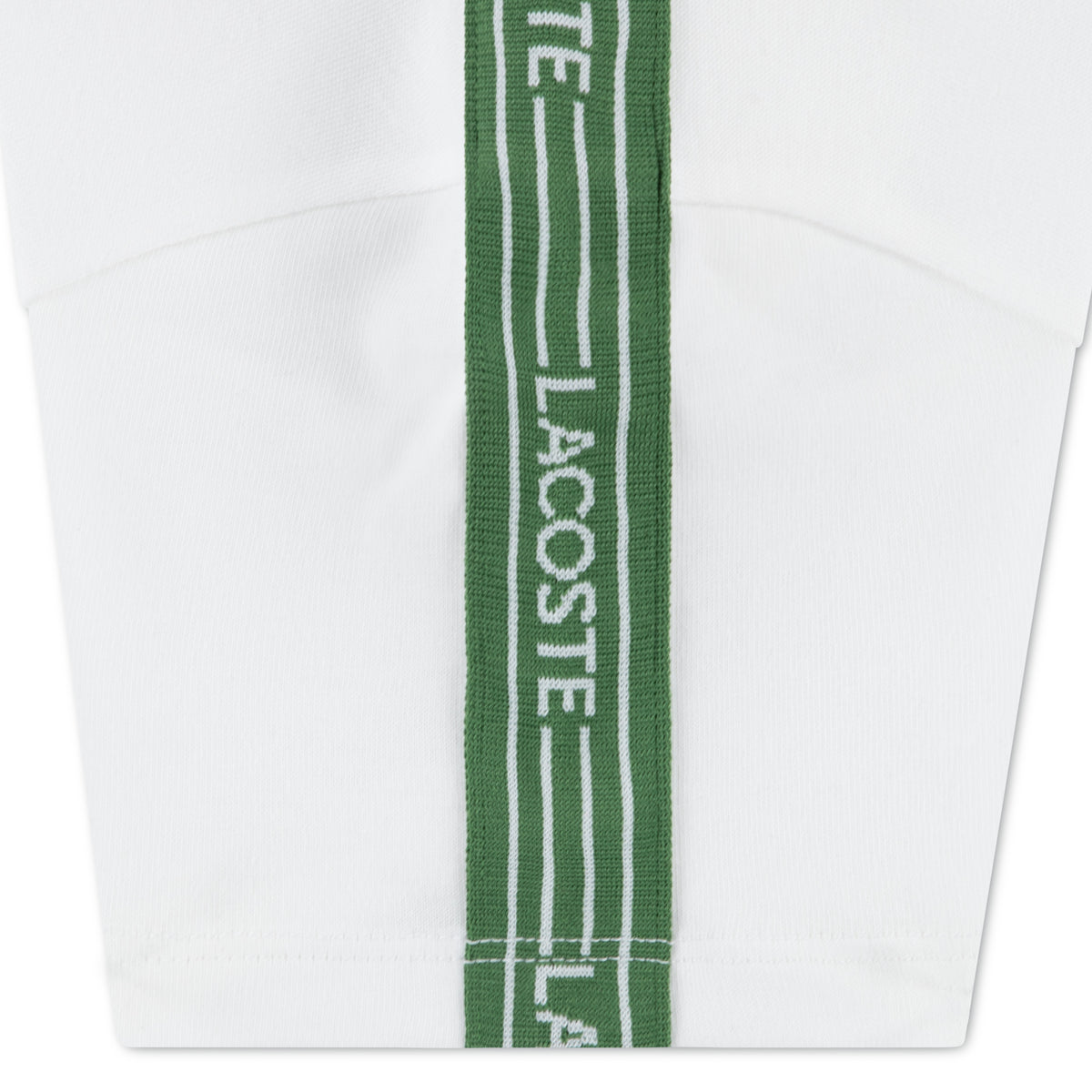 LACOSTE TEE-SHIRT À BANDES
