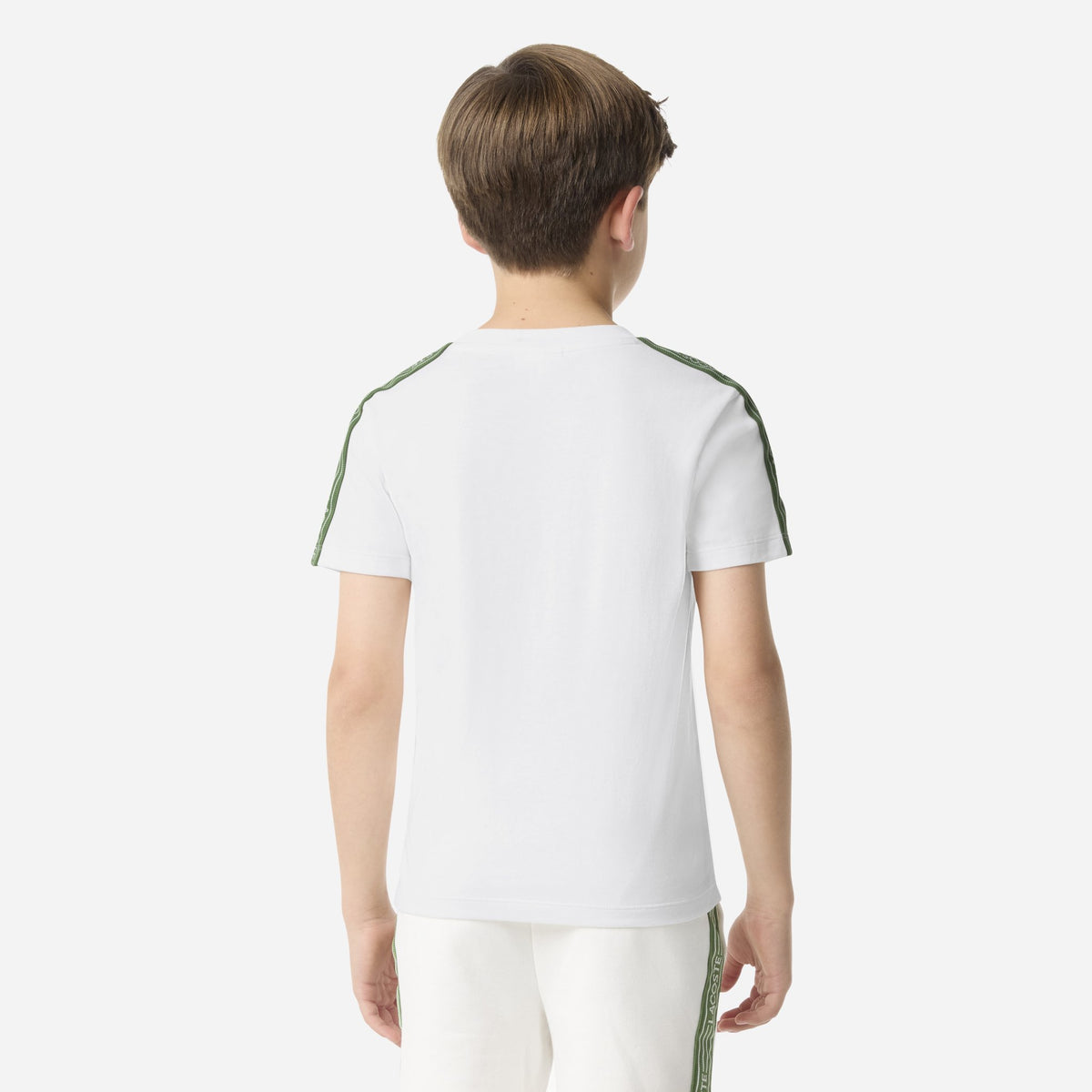 LACOSTE TEE-SHIRT À BANDES