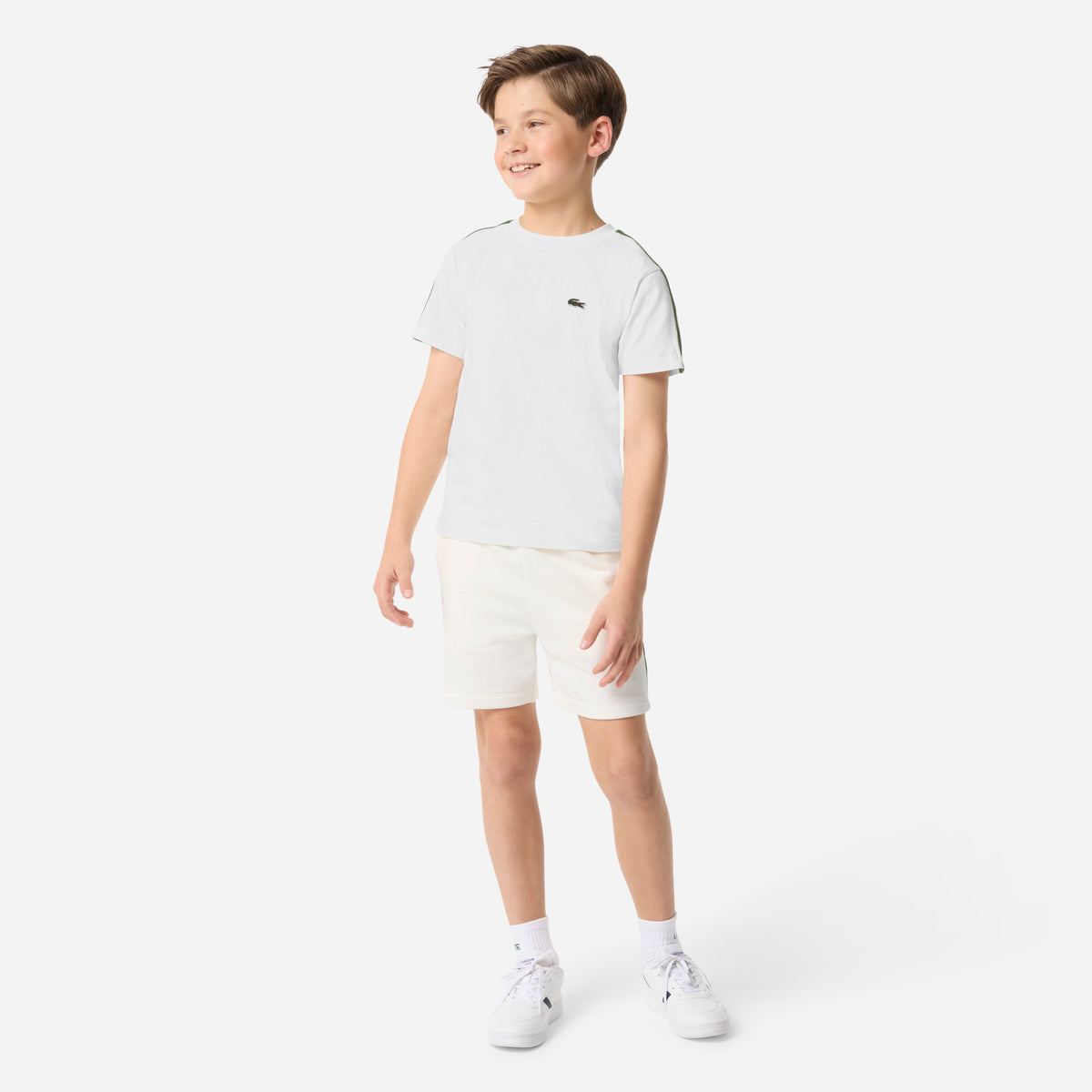 LACOSTE TEE-SHIRT À BANDES
