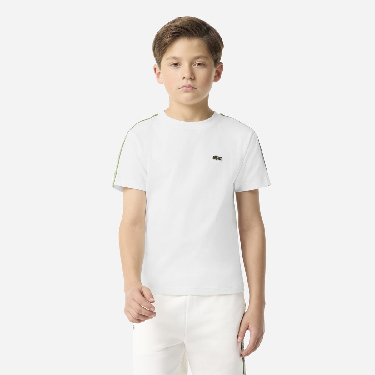 LACOSTE TEE-SHIRT À BANDES