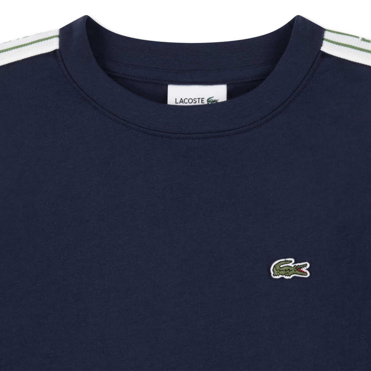 LACOSTE TEE-SHIRT À BANDES