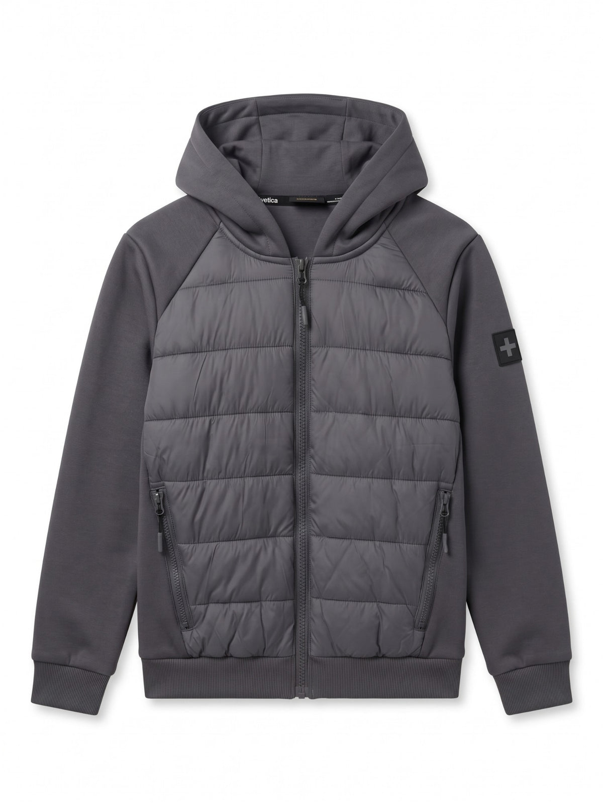 HELVETICA VESTE EVAN GRISE