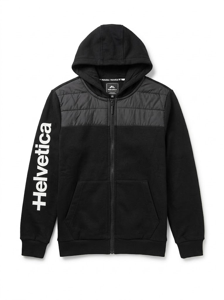 HELVETICA VESTE GHOST NOIRE