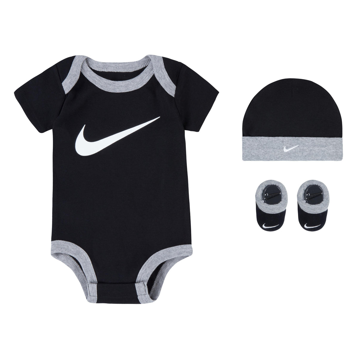 NIKE ENSEMBLE SWOOSH BÉBÉ NOIR