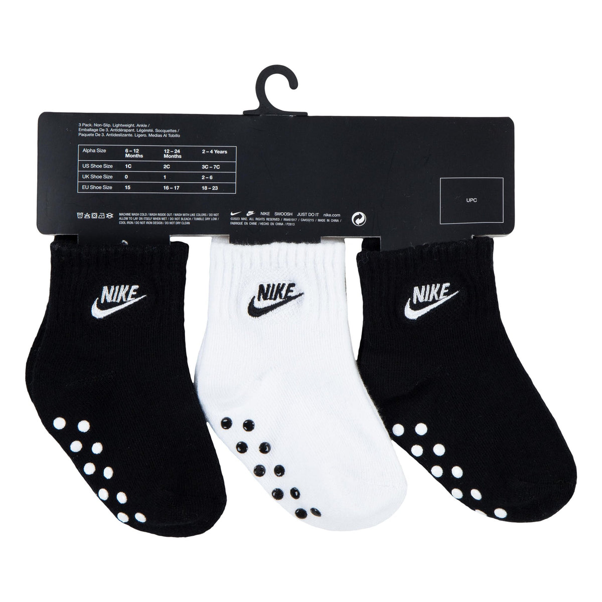 NIKE CHAUSSETTES ANTIDÉRAPANTES FUTURA BÉBÉ