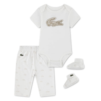 LACOSTE COFFRET NAISSANCE 3 PIÈCES