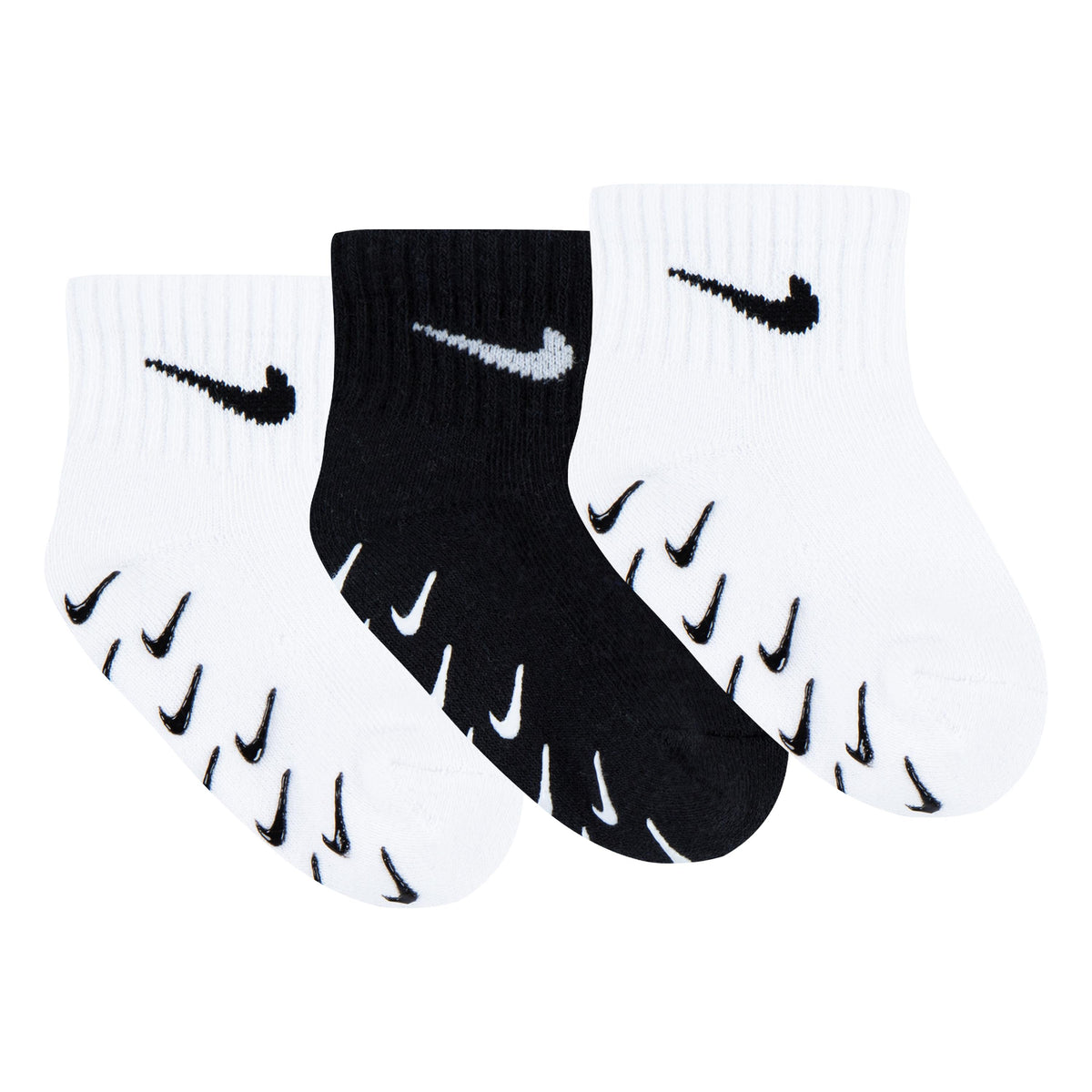 NIKE LOT DE 3 CHAUSSETTES ANTIDÉRAPANTES BÉBÉ
