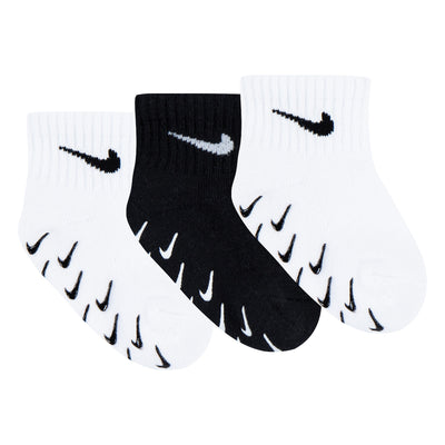 NIKE LOT DE 3 CHAUSSETTES ANTIDÉRAPANTES BÉBÉ