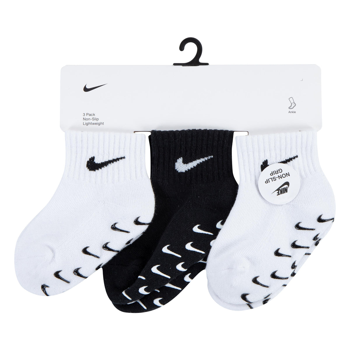 NIKE LOT DE 3 CHAUSSETTES ANTIDÉRAPANTES BÉBÉ