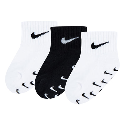 NIKE LOT DE 3 CHAUSSETTES ANTIDÉRAPANTES BÉBÉ