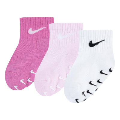NIKE LOT DE 3 CHAUSSETTES ANTIDÉRAPANTES BÉBÉ