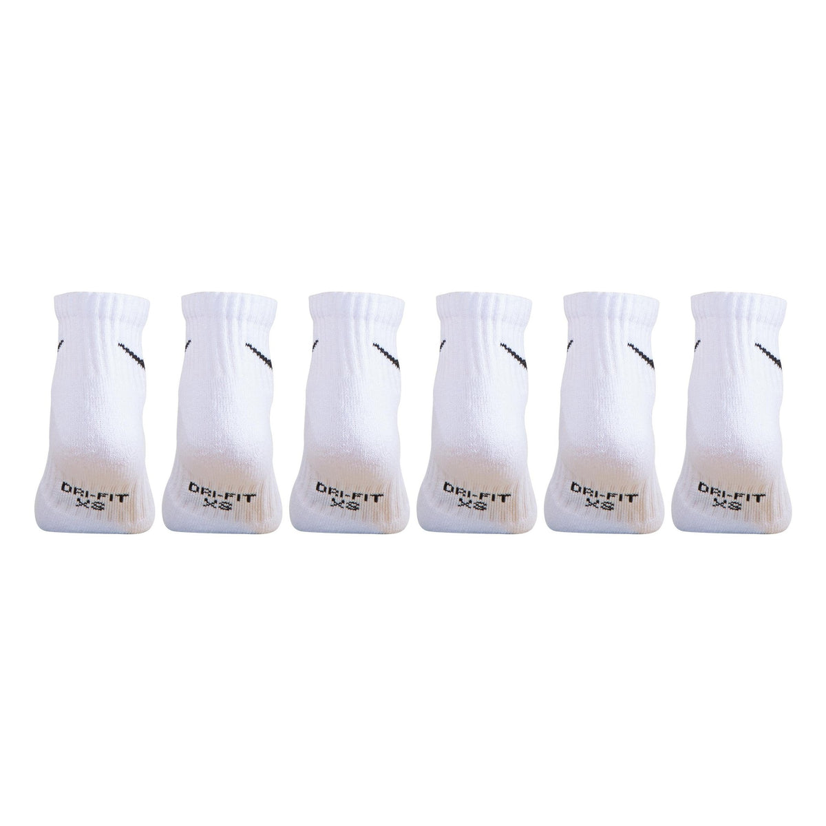 NIKE CHAUSSETTES COURTES DRI-FIT BLANC