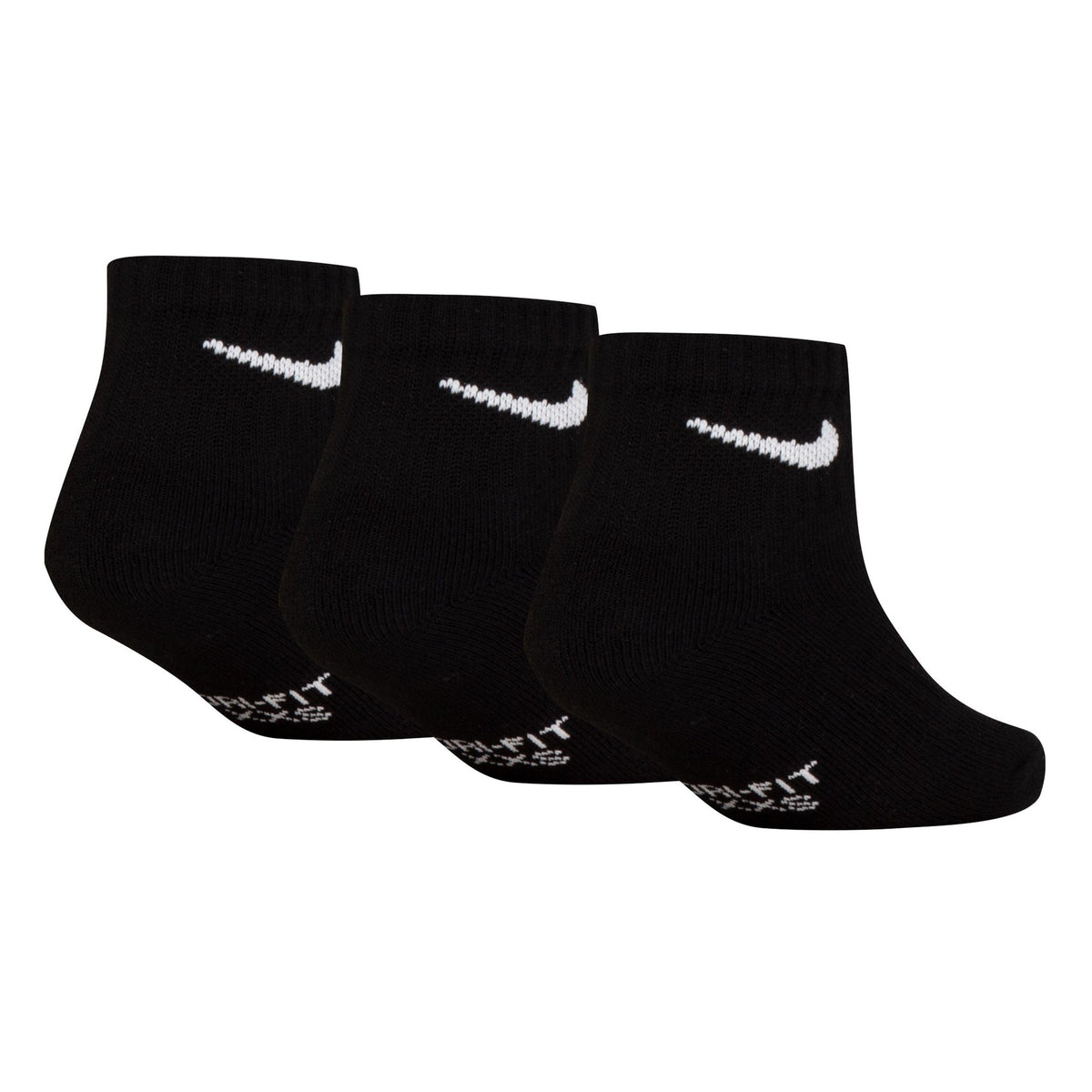 NIKE CHAUSSETTES COURTES DRI-FIT NOIR