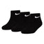 NIKE CHAUSSETTES COURTES DRI-FIT NOIR