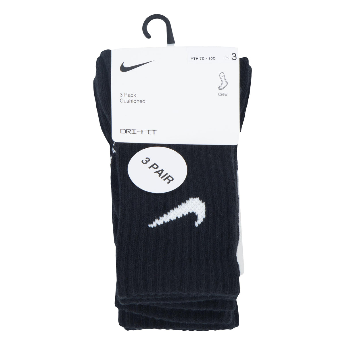 NIKE CHAUSSETTES MI-HAUTES DRI-FIT