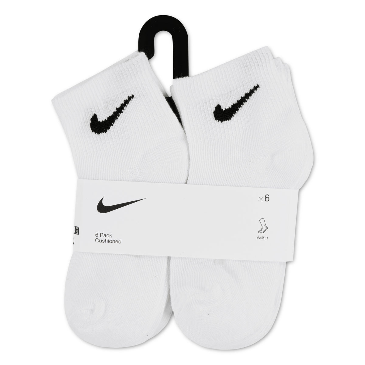NIKE LOT DE 6 CHAUSSETTES BASSES