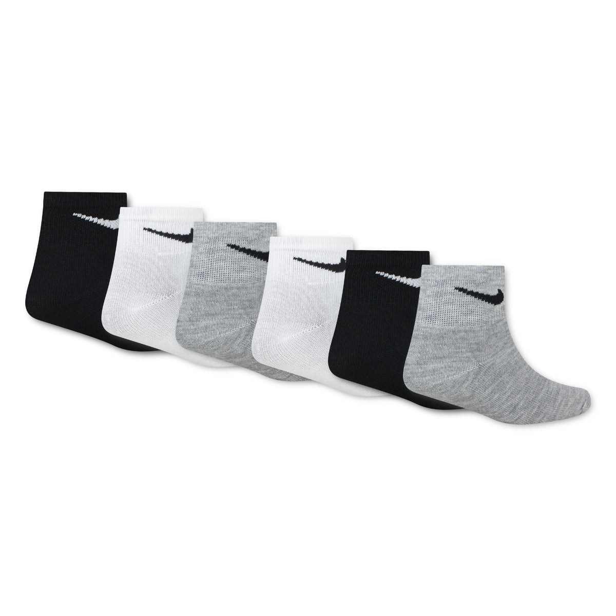 NIKE LOT DE 6 CHAUSSETTES BASSES